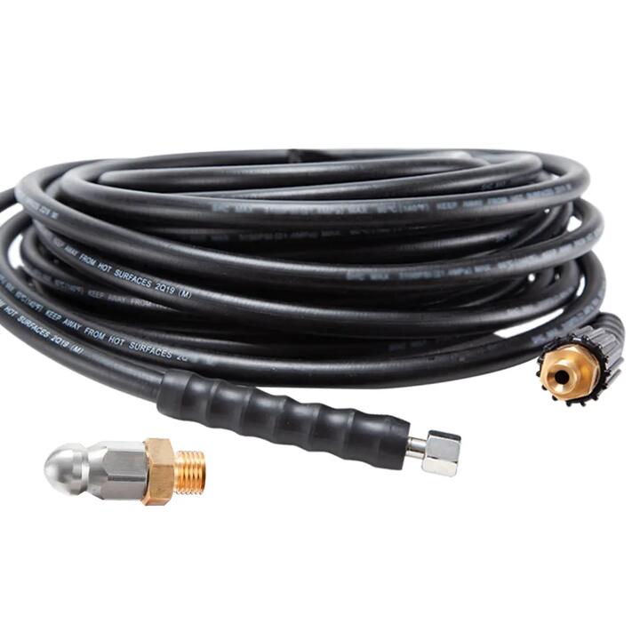 JET-USA 20M Hose and Drain Cleaner Nozzle Accessory Pack for Petrol Pressure Washer
