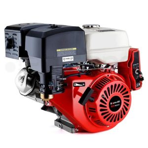 BAUMR-AG 16HP Petrol Stationary Engine OHV Motor Horizontal Shaft Electric Recoil Start