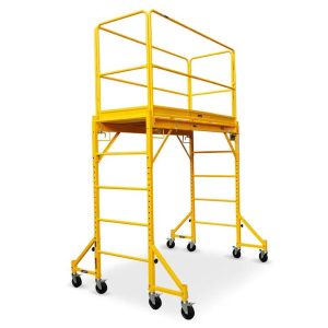PRE-ORDER Baumr-AG 1.9 x 0.8 x 1.8m Adjustable Mobile Scaffold Platform
