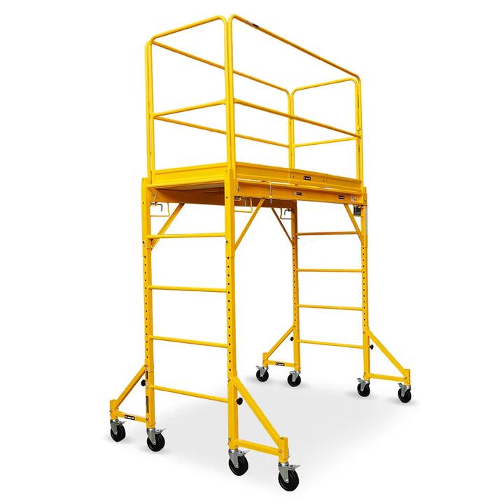 PRE-ORDER Baumr-AG 1.9 x 0.8 x 1.8m Adjustable Mobile Scaffold Platform