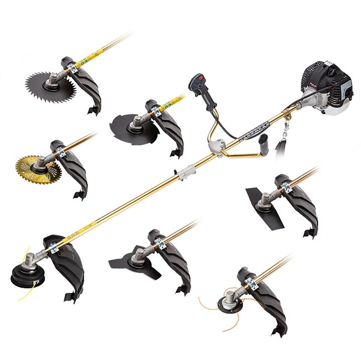 BAUMR-AG 65CC Brushcutter Whipper Snipper Trimmer Brush Cutter Multi Pole Tool