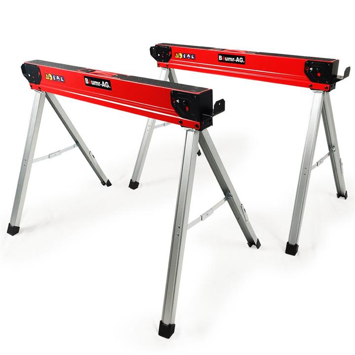 PRE-ORDER BAUMR-AG 2 x Steel Sawhorses