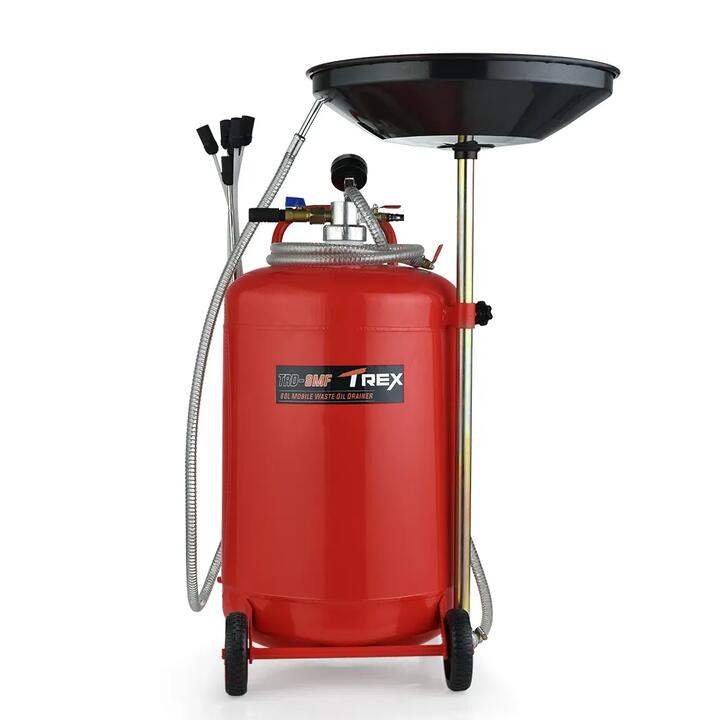 PRE-ORDER T-REX 80L Mobile Waste Oil Drainer Tank