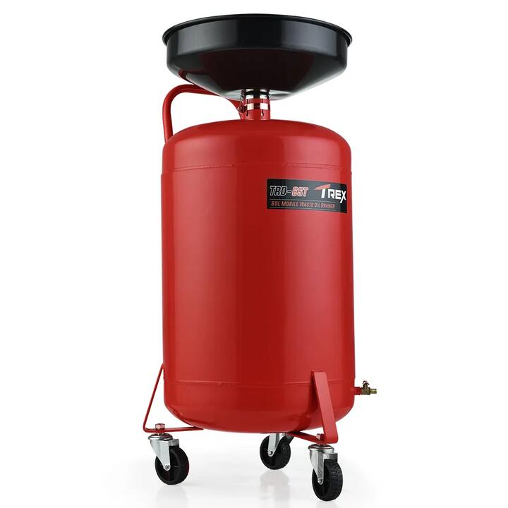 T-REX 60L Mobile Waste Oil Drainer Tank
