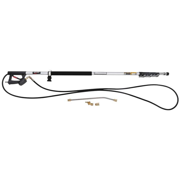 JET-USA 4000PSI 5.5M Long Telescopic Universal Pressure Washer Cleaner Pole Wand Extension Lance