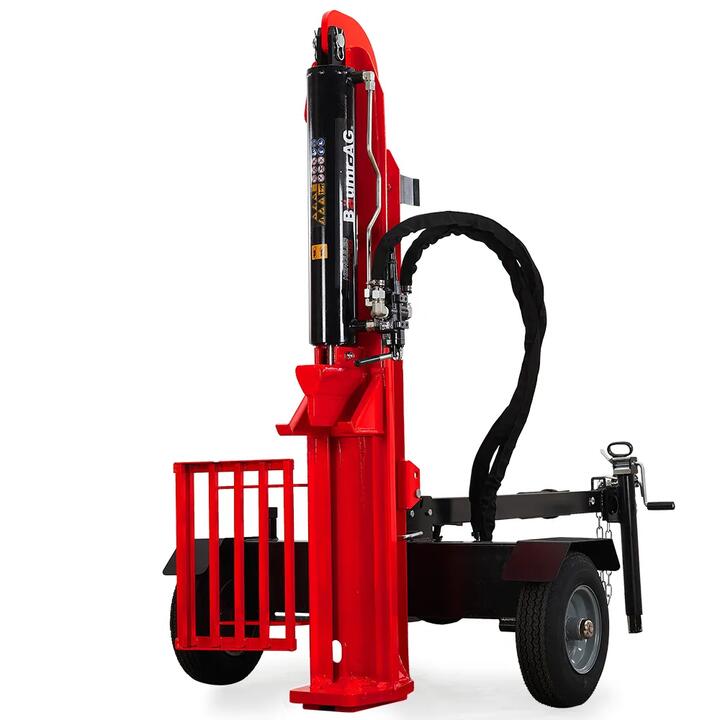 BAUMR-AG 40 Tonne Petrol Hydraulic Horizontal and Vertical Towed Wood Log Splitter - HPS700