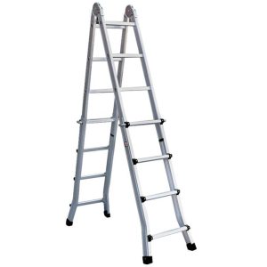BULLET 4m Folding Aluminium Multipurpose Ladder