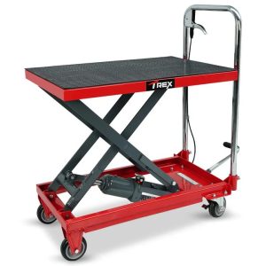 T-REX 230KG Hydraulic Scissor Lift Platform Trolley